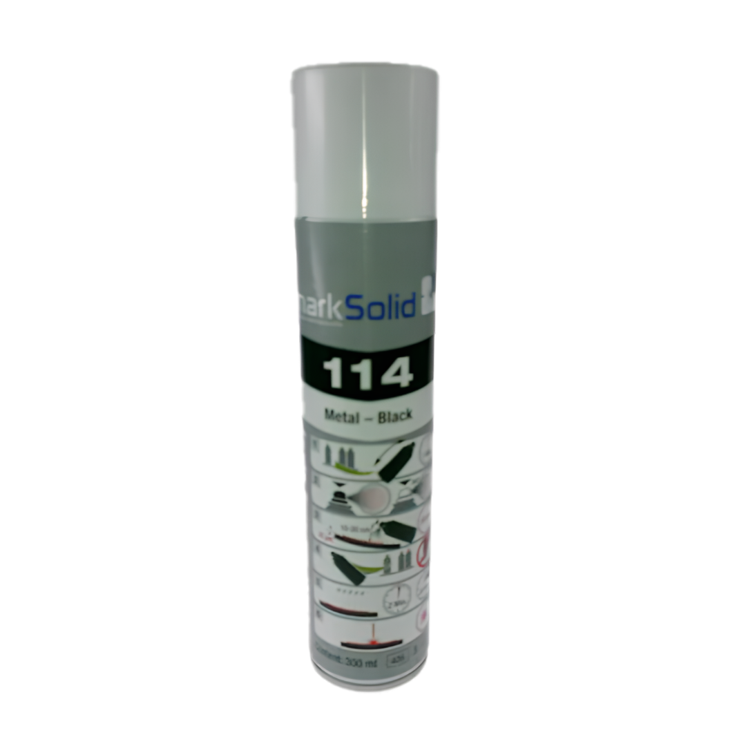 markSolid 114 – Laser-Markierungsspray für präzise Metallgravuren