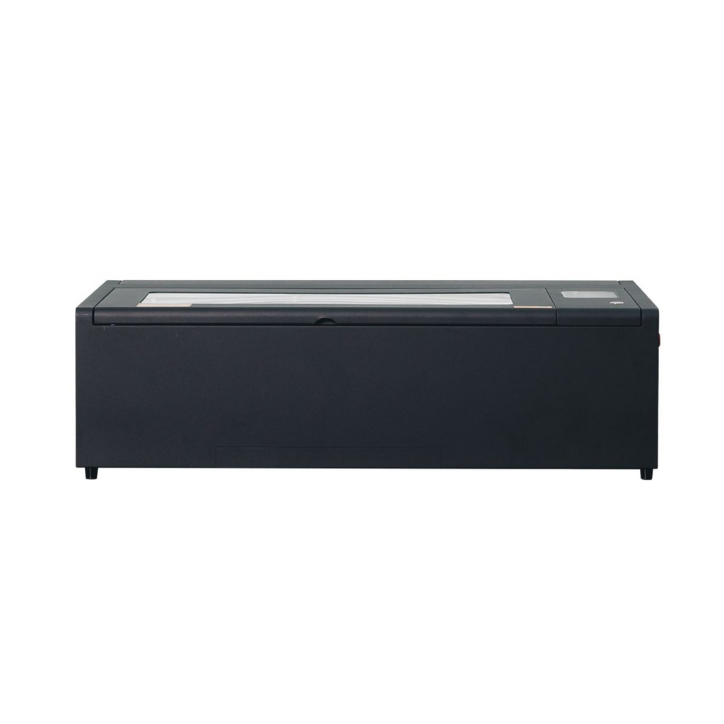 FLUX Beambox II 55W CO2-Laser ermöglicht professionelle Gravuren und präzise Schnitte auf vielseitigen Materialien mit hoher Geschwindigkeit und großem Arbeitsbereich.