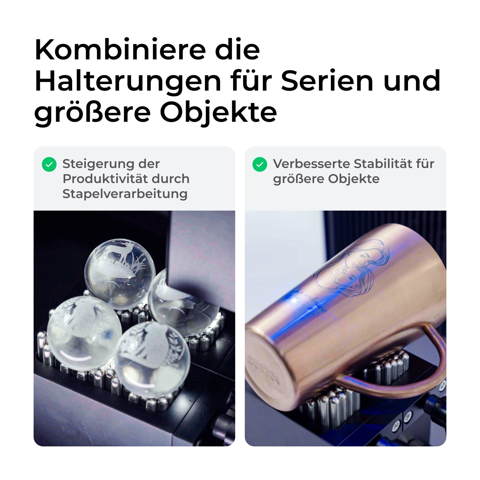 xTool Flexibles Halterungssystem