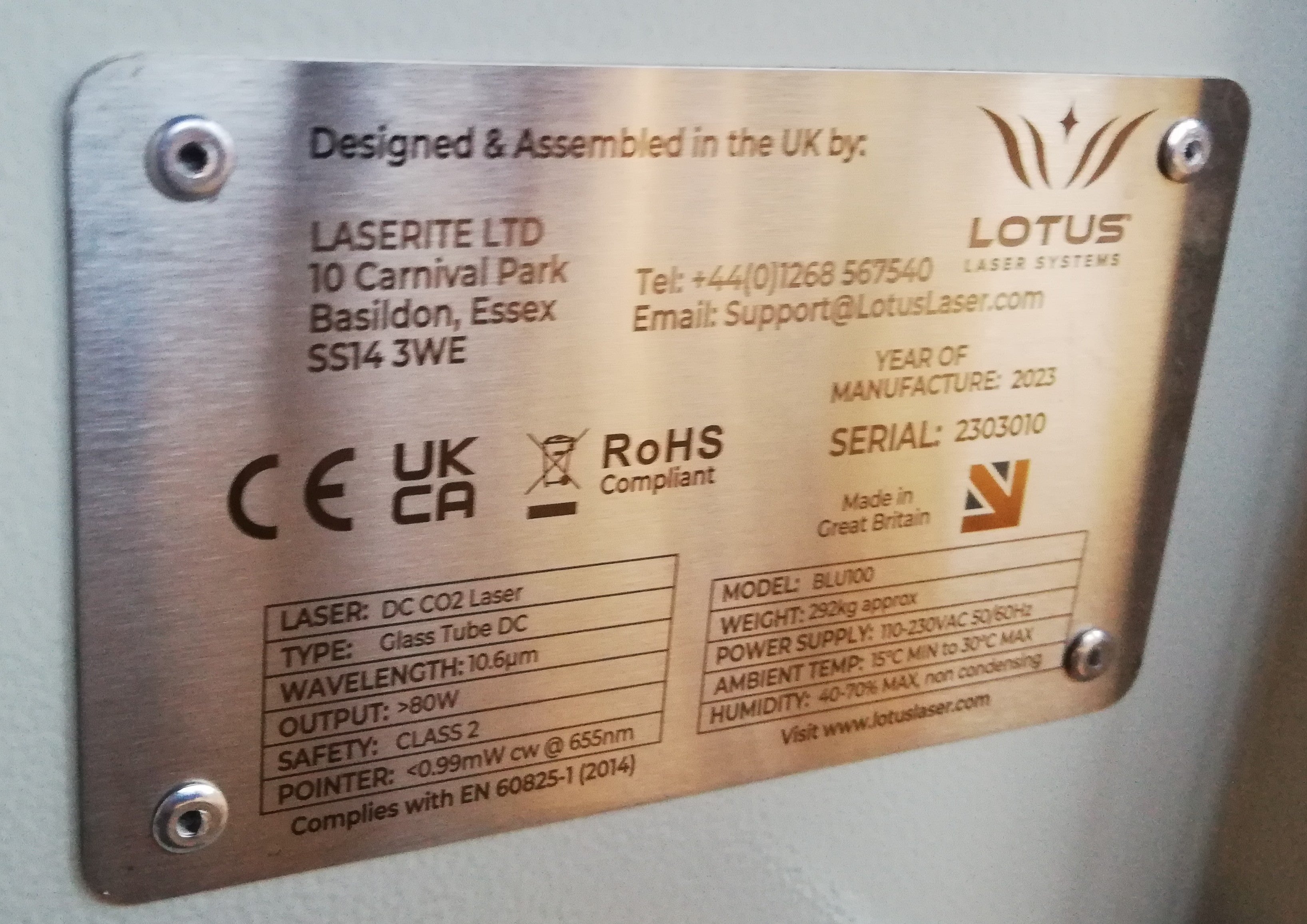 Lotus Blu 100 mit 80 Watt