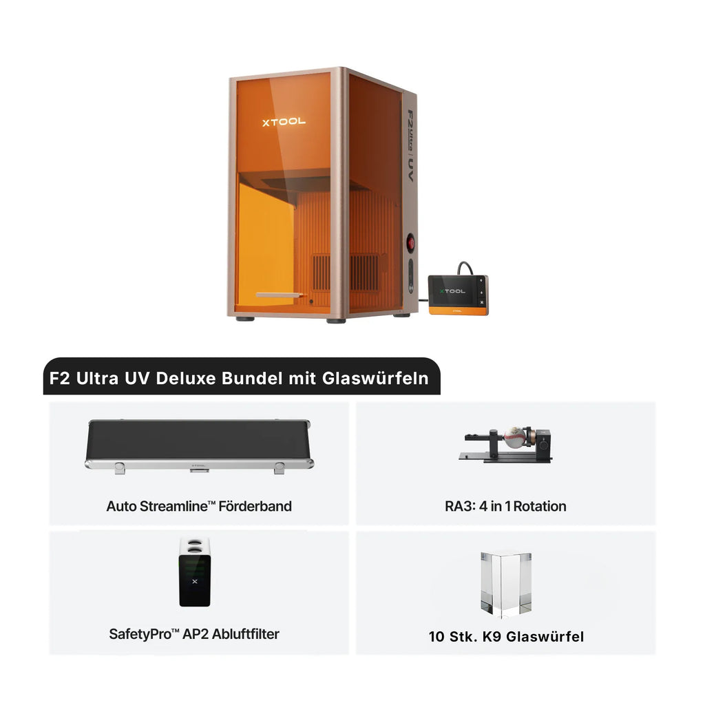 xTool F2 Ultra UV 5 W UV-Lasergravierer