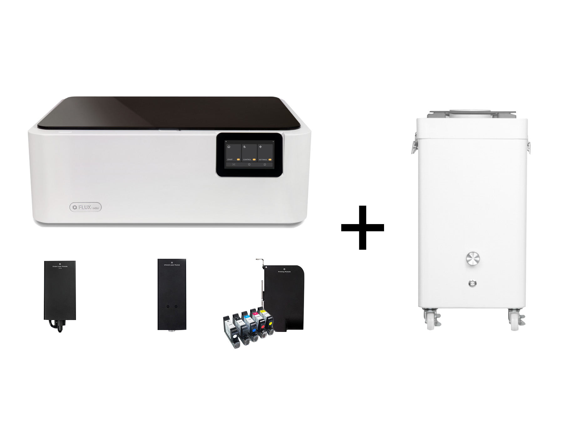Flux Ador 20 W Bundle 2 / 2W Infrarot Beam Air