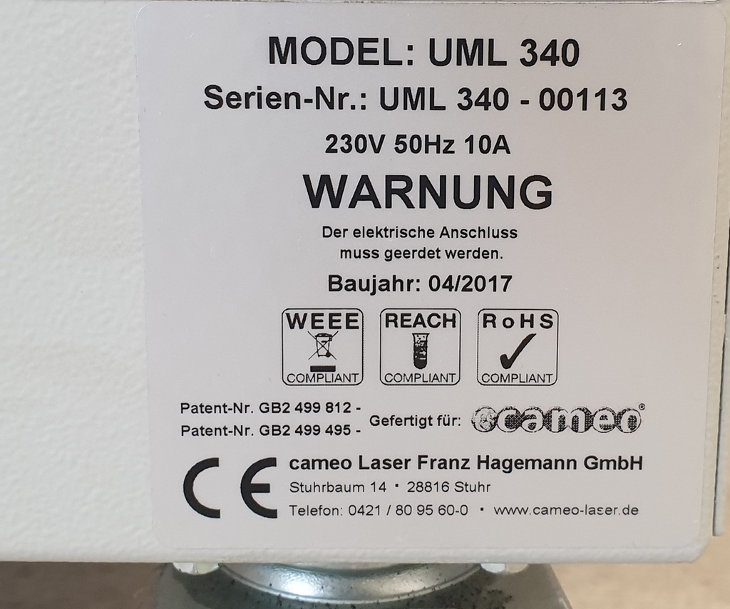 VACUAIR UML 340 Absauganlage