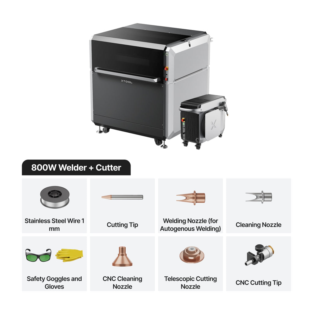 xTool MetalFab Faserlaser Laserschweißgerät / CNC-Lasercutter (LK 4)