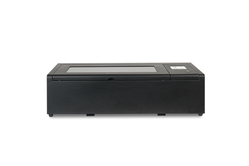 FLUX Laser Beambox 40W CO₂-Lasergravierer und -Cutter zur präzisen Gravur und zum Schneiden von Holz, Acryl, Leder und Papier für kreative Projekte, Prototypen und industrielle Anwendungen.