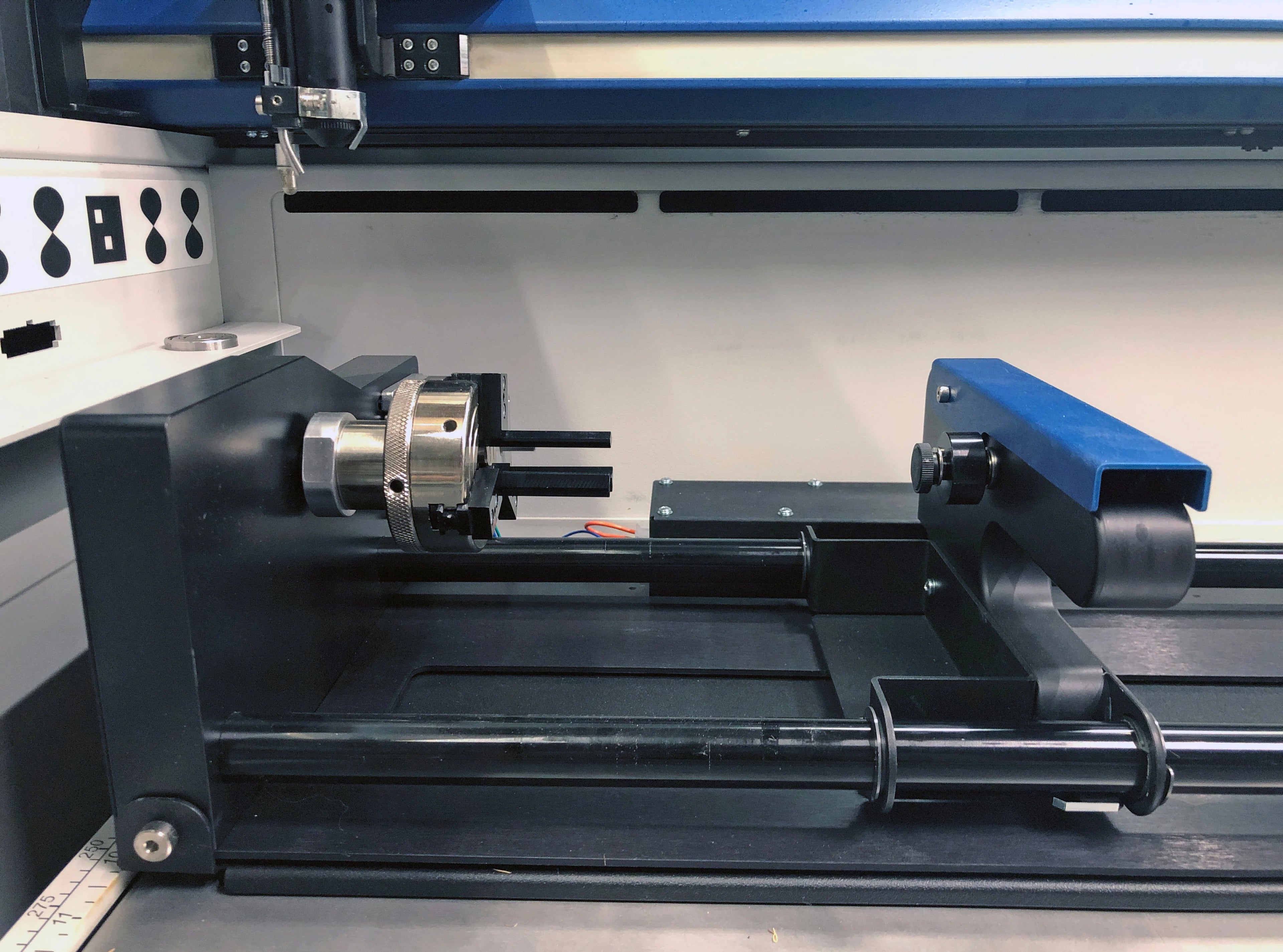 Epilog Rotary Attachment: 3-Jaw Chuck