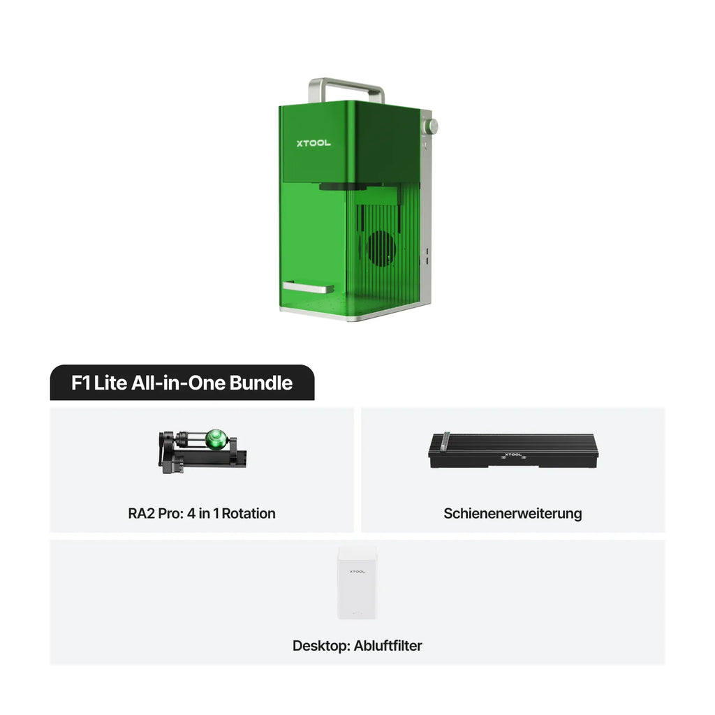 xTool F1/F1 Lite tragbarer Lasergravierer