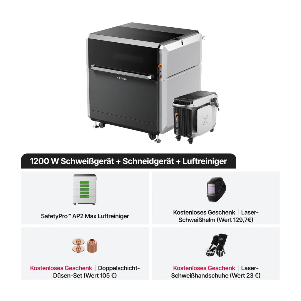 xTool MetalFab Laserschweißgerät / CNC-Schneider