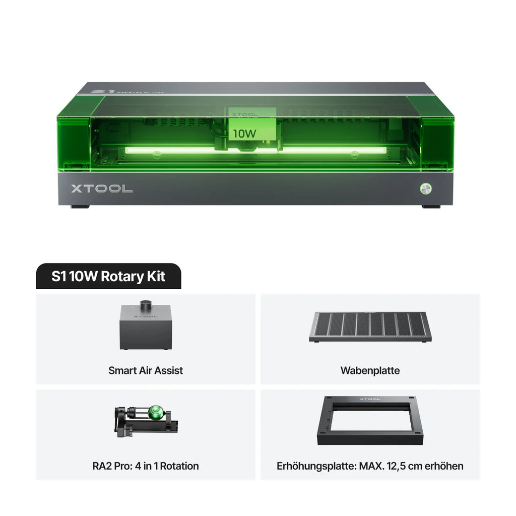 xTool S1 20W Diodenlasergravierer und Laser Cutter
