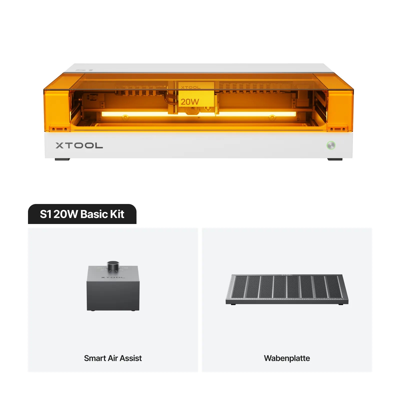 xTool S1 20W Diodenlasergravierer und Laser Cutter