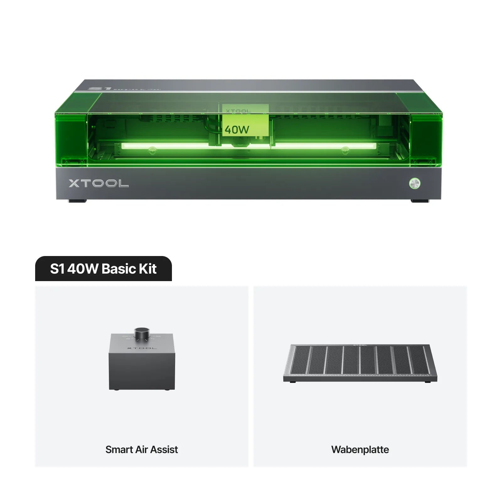 xTool S1  Diodenlasergravierer und Laser Cutter