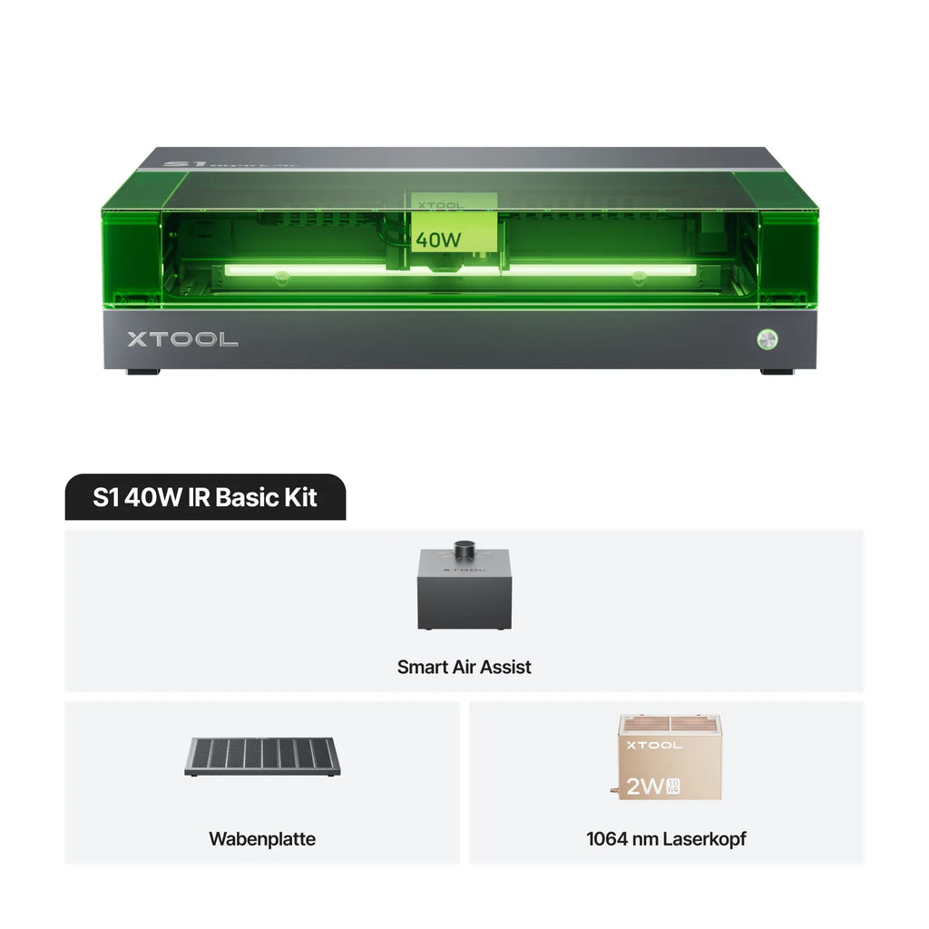 xTool S1  Diodenlasergravierer und Laser Cutter