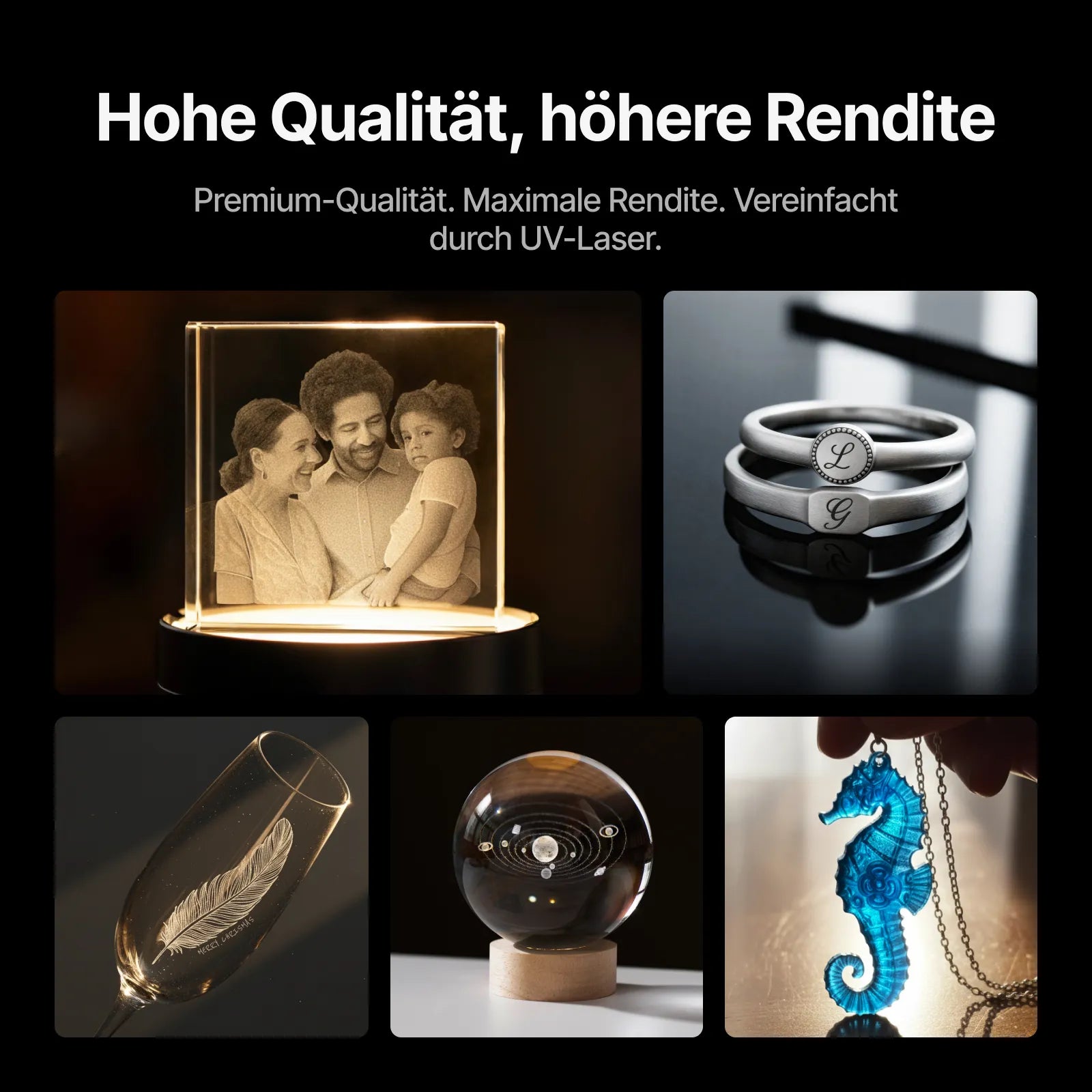 xTool F2 Ultra UV 5 W UV-Lasergravierer