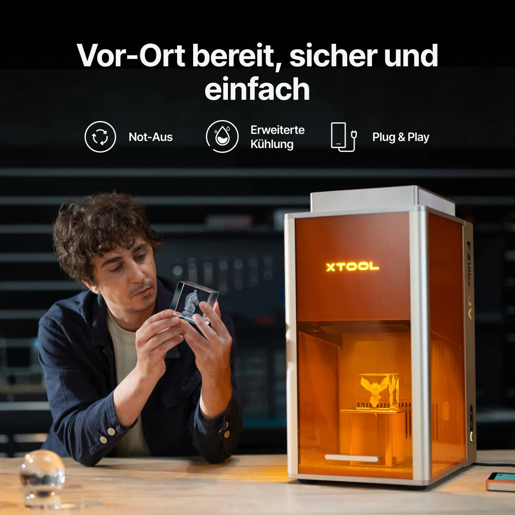 xTool F2 Ultra UV 5 W UV-Lasergravierer