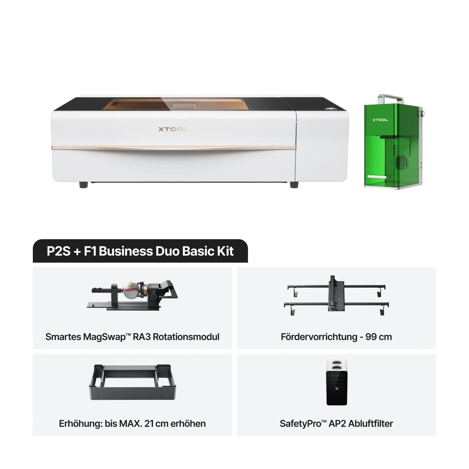 xTool P2S  + F1/F1 Ultra Business Duo