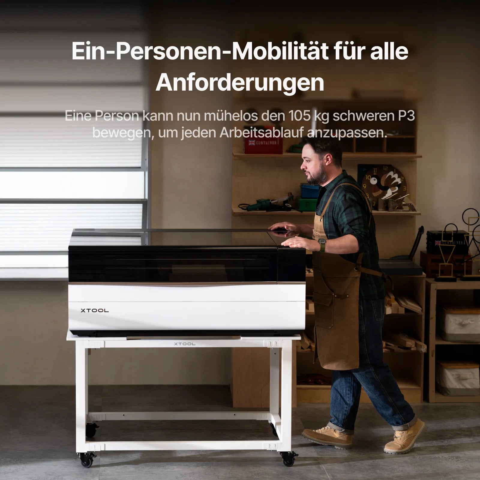 Mobiler Arbeitsständer für P3