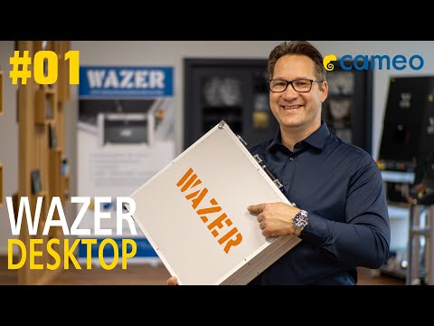 WAZER Desktop – CNC Wasserstrahlcutter